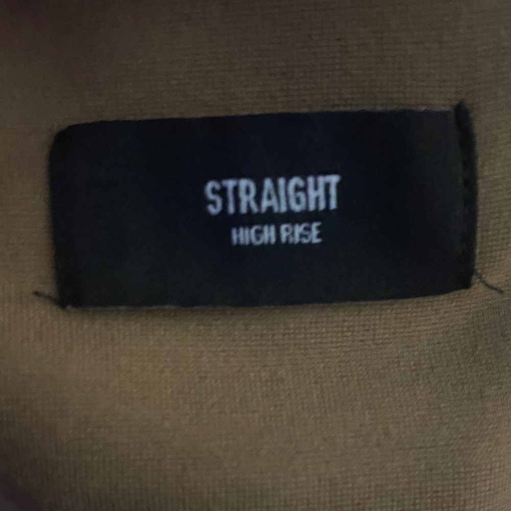 Express Brown Straight Leg Pants - Picture 5 of 5